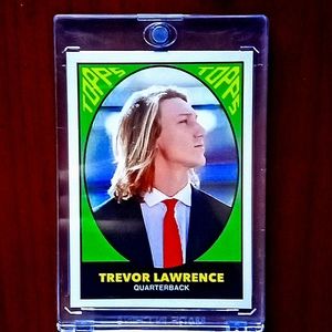 Trevor Lawrence rare RC art card